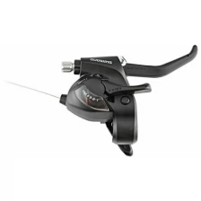 Шифтер с тормозной ручкой Shimano ST-EF41-7R, 7 ск., правый, черный, 31012300