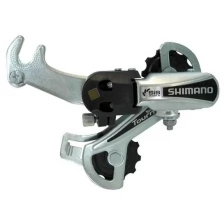 Переключатель скор. задний Shimano Tourney RD-TY21SS 6 скор. под гайку